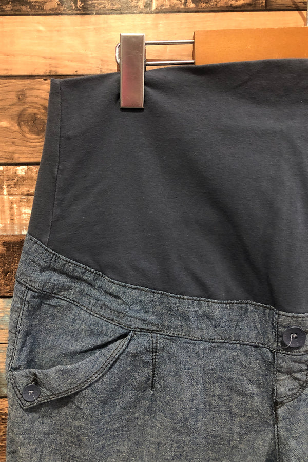 Short bleu (m) - Maternité seconde main Thyme