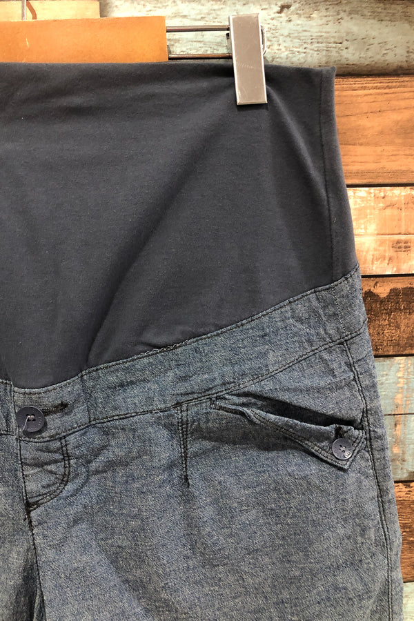 Short bleu (m) - Maternité seconde main Thyme