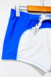 Short de maillot de bain ajusté bleu et blanc (xl) - Homme - aussieBum - La Penderie du Paradis ?