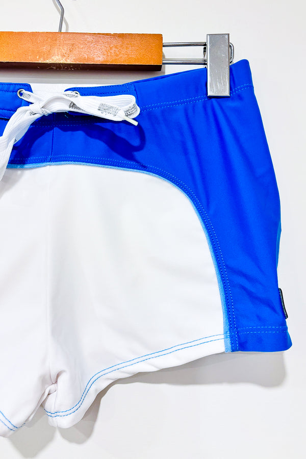 Short de maillot de bain ajusté bleu et blanc (xl) - Homme - aussieBum - La Penderie du Paradis ?