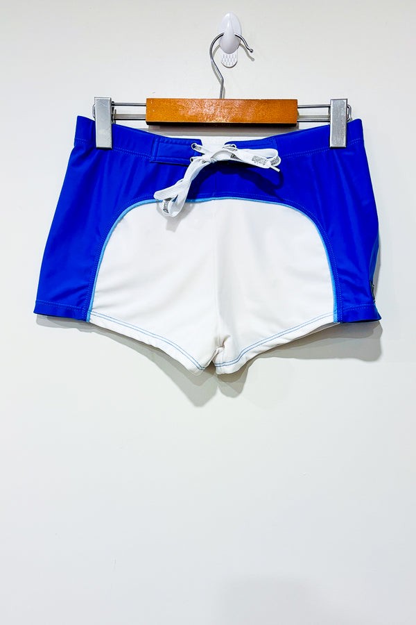 Short de maillot de bain ajusté bleu et blanc (xl) - Homme - aussieBum - La Penderie du Paradis ?