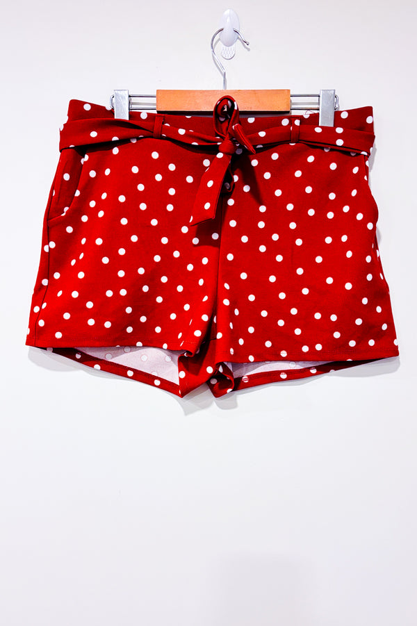 Short orange brûlé à pois (l)-Lily Morgan-La Penderie du Paradis 🕊
