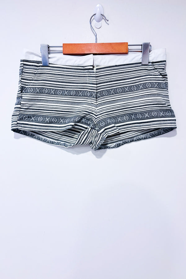 Mini short gris en coton avec motifs géometriques (m)-Autres-La Penderie du Paradis 🕊
