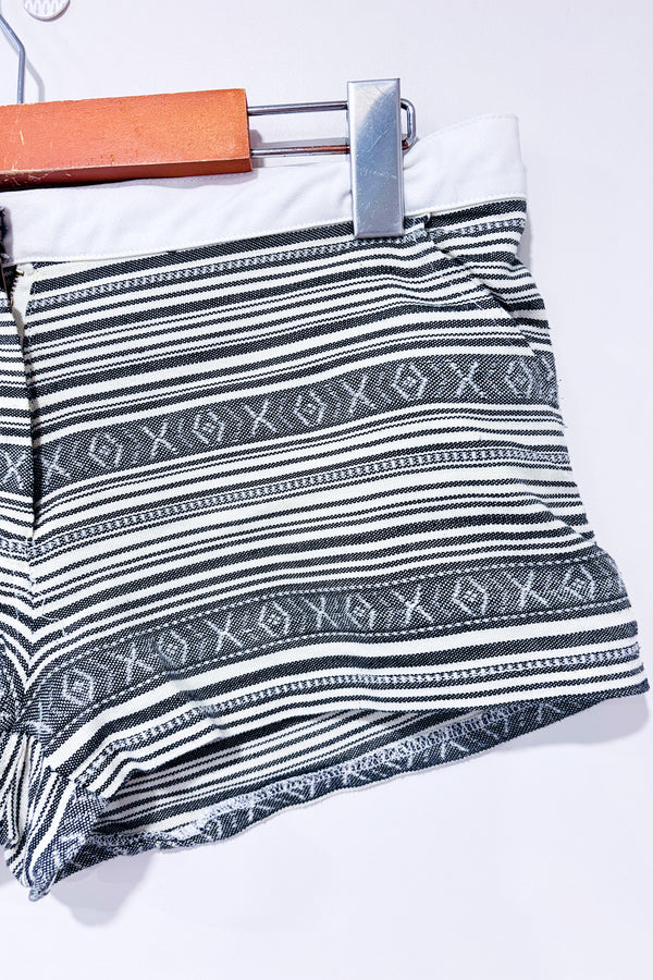 Mini short gris en coton avec motifs géometriques (m)-Autres-La Penderie du Paradis 🕊