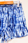 Short fluide bleu et blanc tie-dye (s)-Garage-La Penderie du Paradis 🕊