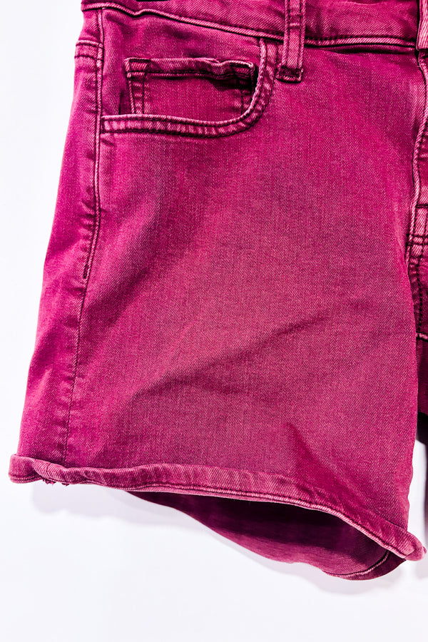 Short bourgogne en jeans (s)-American Eagle-La Penderie du Paradis 🕊
