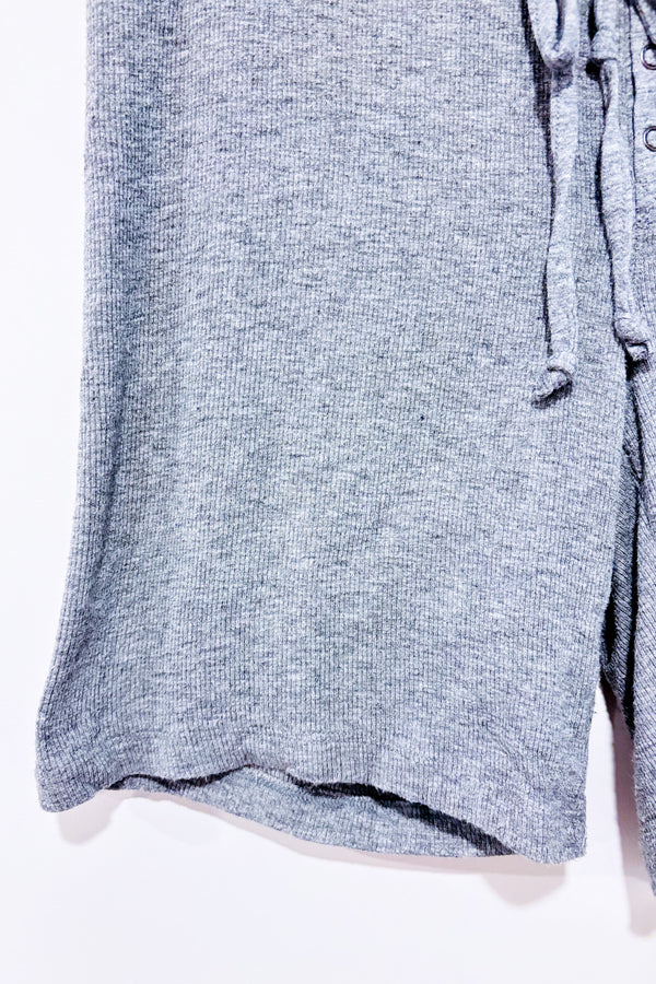 Short côtelé gris (s)-Aerie-La Penderie du Paradis 🕊