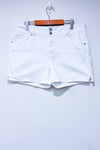 Short blanc en jeans seconde main - D. Jeans- La Penderie du Paradis