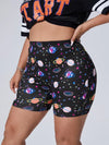 Short doux noir motif planètes seconde main - SHEIN- La Penderie du Paradis