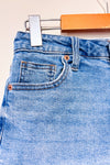 Short en jeans bleu délavé* seconde main - REGeneration- La Penderie du Paradis