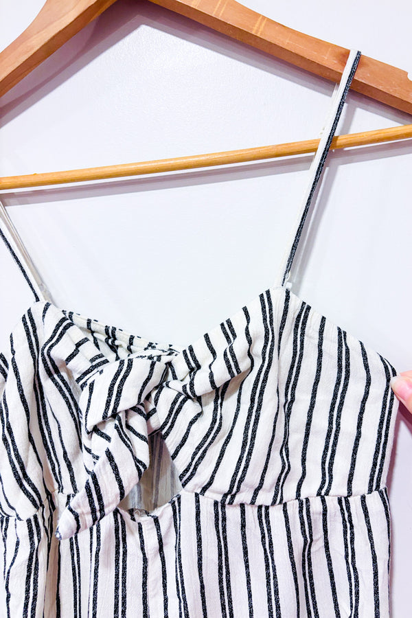 Romper crème et noir rayé* seconde main - Billabong- La Penderie du Paradis