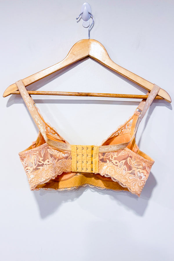 Soutien-gorge beige rembourré en dentelle (32B)-Autres-La Penderie du Paradis 🕊