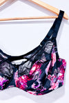 Soutien-gorge noir fleuri (40DDD)-Fantaisie-La Penderie du Paradis 🕊