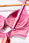 Soutien-gorge pigeonnant rose rayé (36C)-Lunna-La Penderie du Paradis 🕊