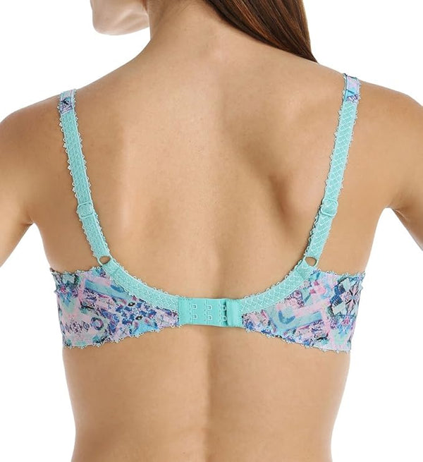 Soutien-gorge turquoise et mauve à motifs (38H)-Freya-La Penderie du Paradis 🕊