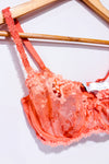 Soutien-gorge Wish rose gingembre en dentelle (34D)-Simone Perele-La Penderie du Paradis đ
