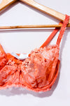 Soutien-gorge Wish rose gingembre en dentelle (34D)-Simone Perele-La Penderie du Paradis đ