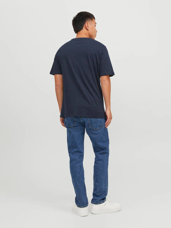 T-shirt basic marine (s) - Homme-Jack&Jones-La Penderie du Paradis 🕊