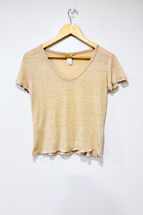T-shirt beige (xs) -- La Penderie du Paradis ?