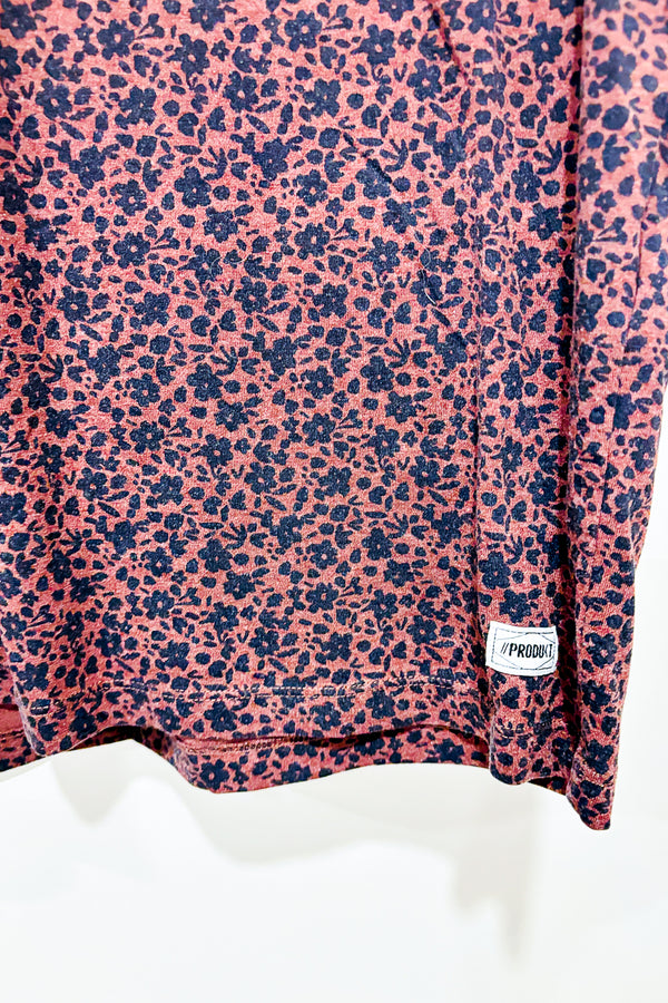 T-shirt bourgogne fleuri (l) - Homme - Produkt - La Penderie du Paradis ?