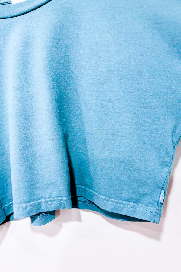 T-shirt coupé turquoise (s)-TNA-La Penderie du Paradis 🕊