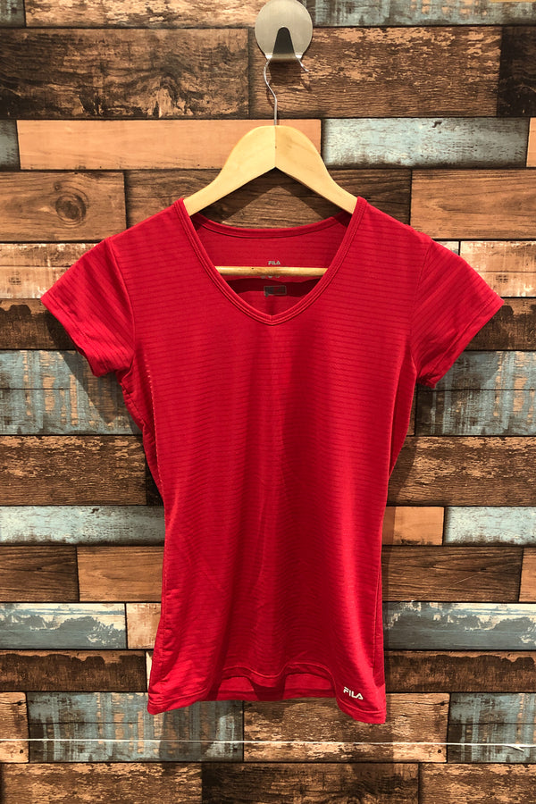 T-shirt de sport fuchsia (xs) seconde main Fila