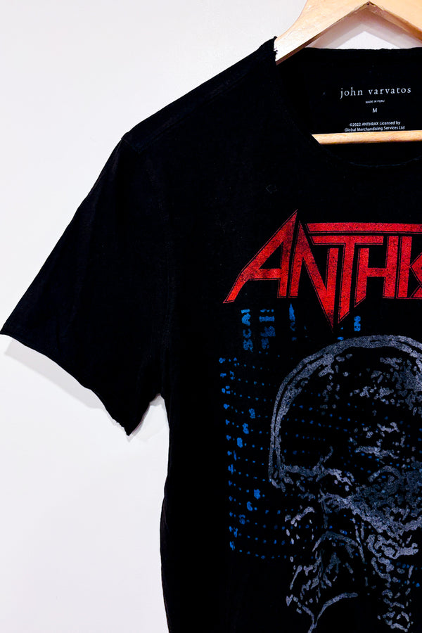 T-shirt noir Anthrax (m) - Homme-John Varvatos-La Penderie du Paradis 🕊