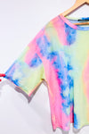 T-shirt transparent en maille multicolore (l)-SHEIN-La Penderie du Paradis 🕊