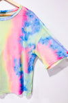 T-shirt transparent en maille multicolore (l)-SHEIN-La Penderie du Paradis 🕊