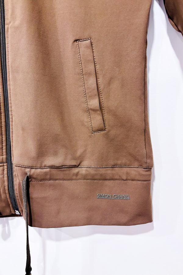 Veste de sport brune (xs)-Simon Chang-La Penderie du Paradis 🕊