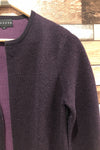 Veste mauve longue et ouverte (s) seconde main Spanner