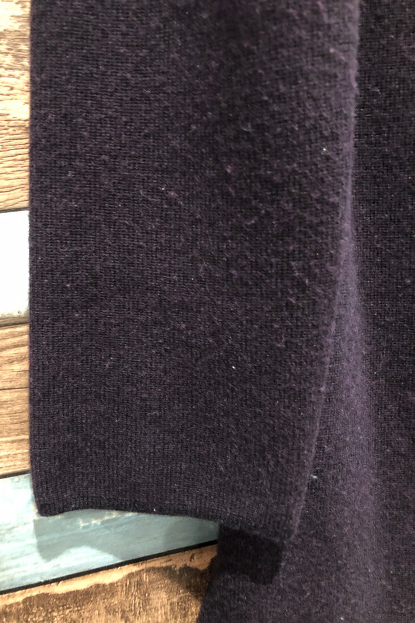 Veste mauve longue et ouverte (s) seconde main Spanner