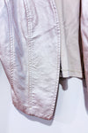 Veste ouverte champagne faux cuir (xs)-Colori-La Penderie du Paradis 🕊