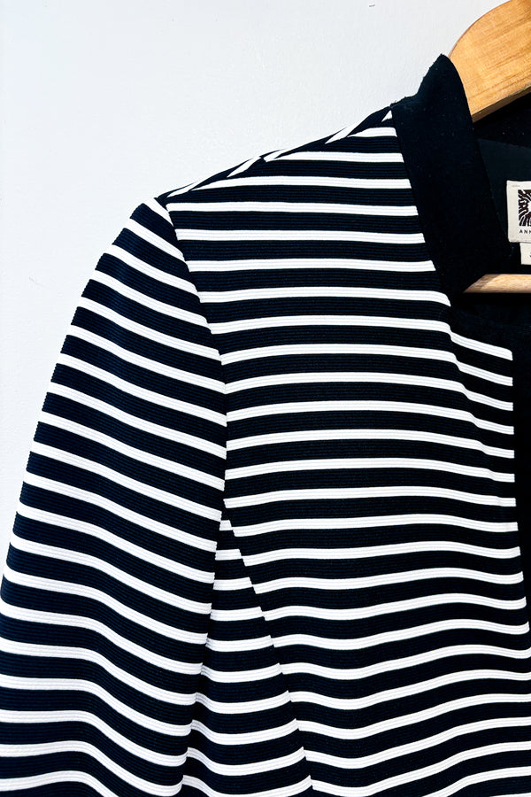 Veston rayé marine et blanc (s) seconde main Anne Klein