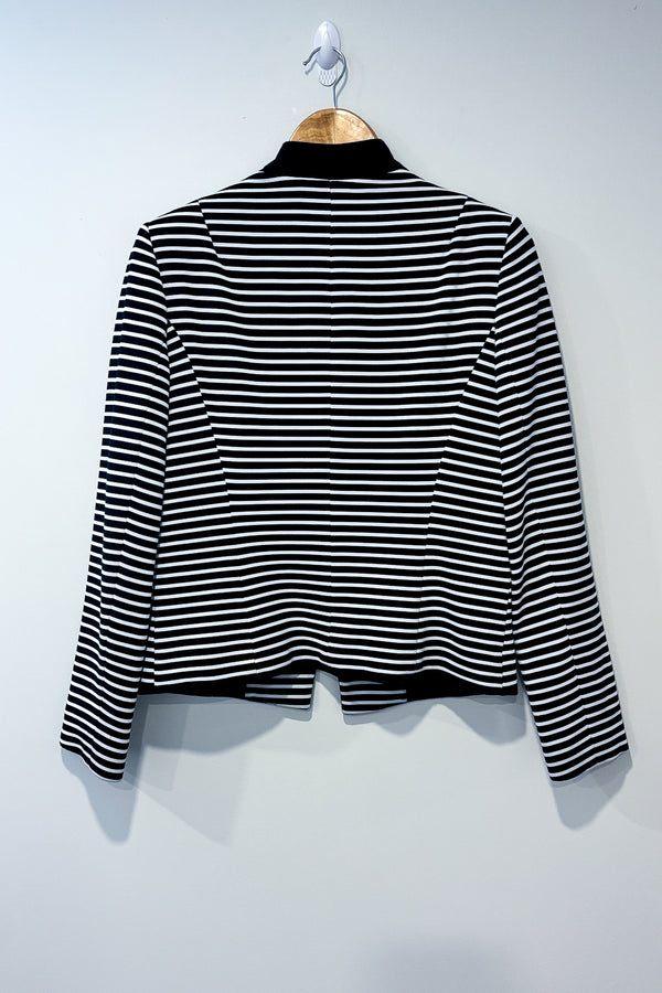 Veston rayé marine et blanc (s) seconde main Anne Klein