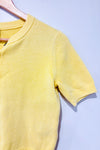 Cardigan court jaune à boutons (s)-Simons-La Penderie du Paradis 🕊
