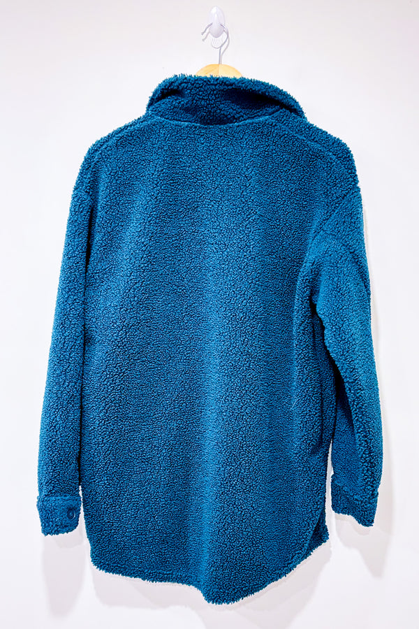 Veste Sherpa émeraude (m)-Ardene-La Penderie du Paradis 🕊
