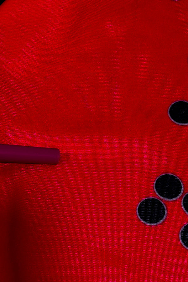 Veste rouge à pois (s)-Bench-La Penderie du Paradis 🕊