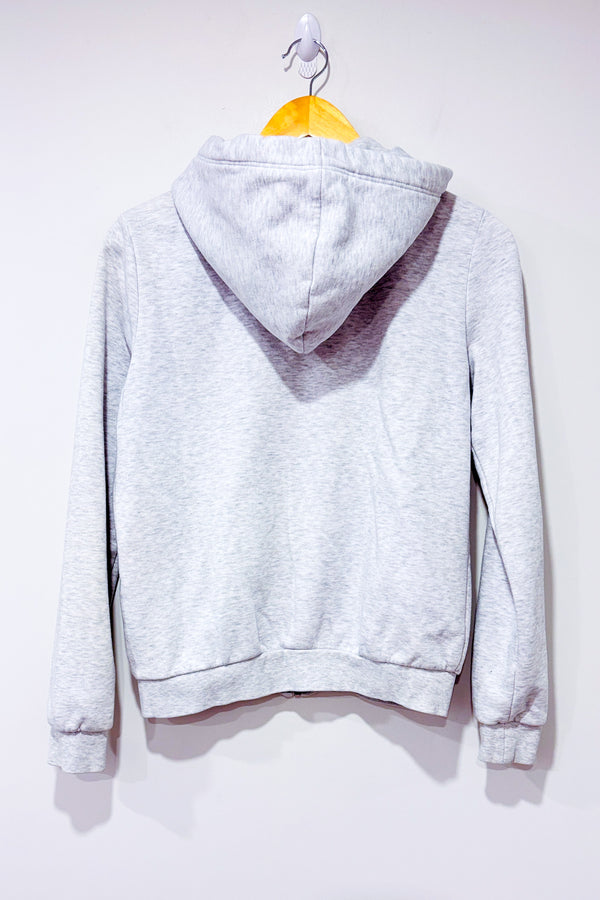 Veste grise en coton ouaté (s)-H&M-La Penderie du Paradis 🕊