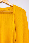 Cardigan ouvert jaune en tricot (s) seconde main - Autres- La Penderie du Paradis