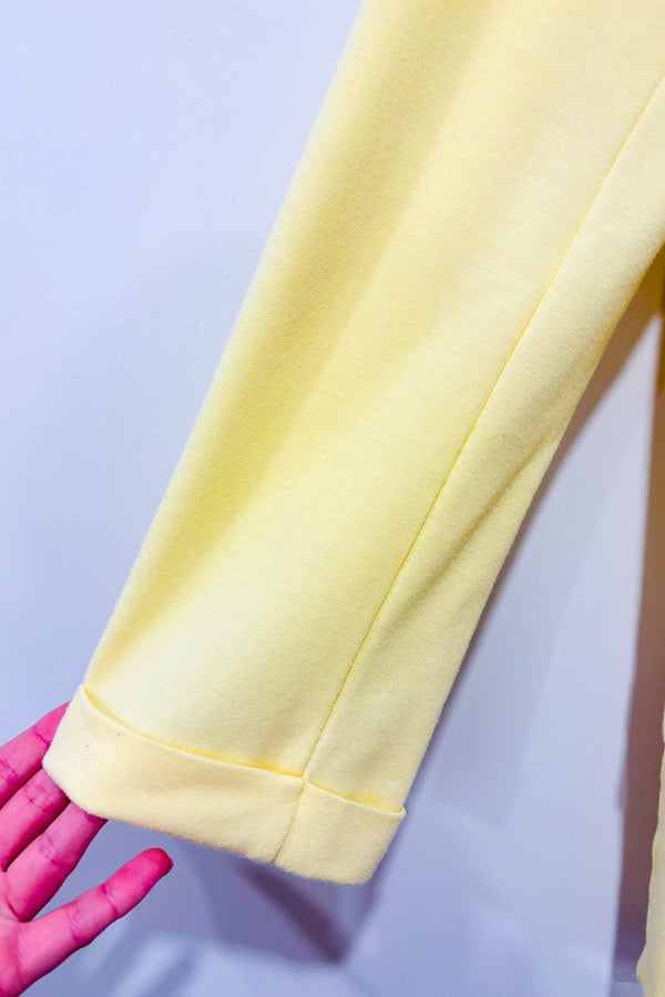 Cardigan jaune ouvert seconde main - Ricki's- La Penderie du Paradis