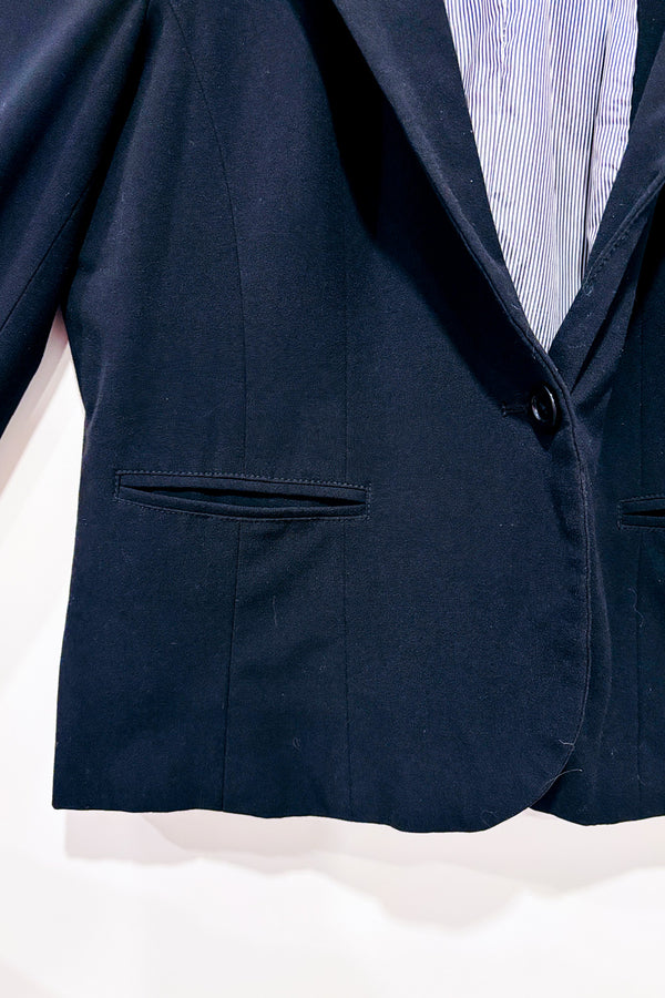 Veston noir seconde main - Reitmans- La Penderie du Paradis