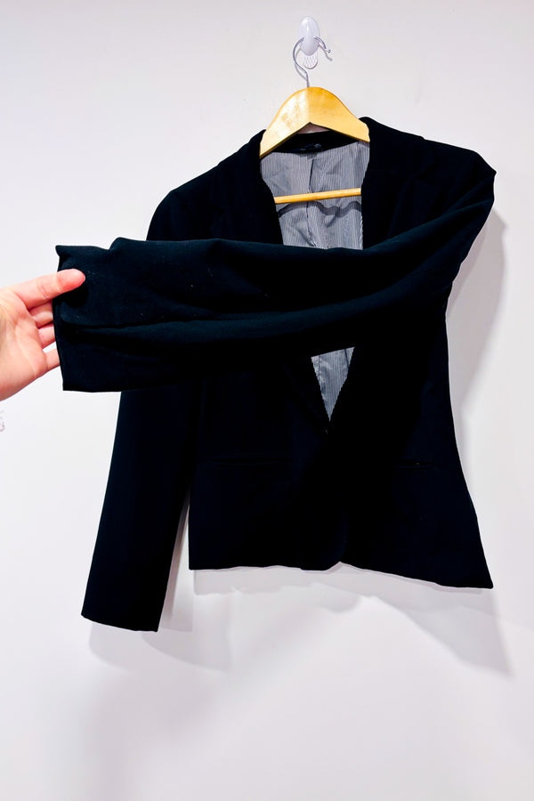 Veston noir seconde main - Reitmans- La Penderie du Paradis