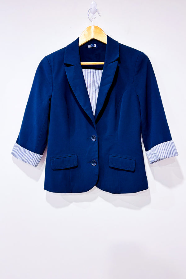 Veston marine seconde main - Reitmans- La Penderie du Paradis