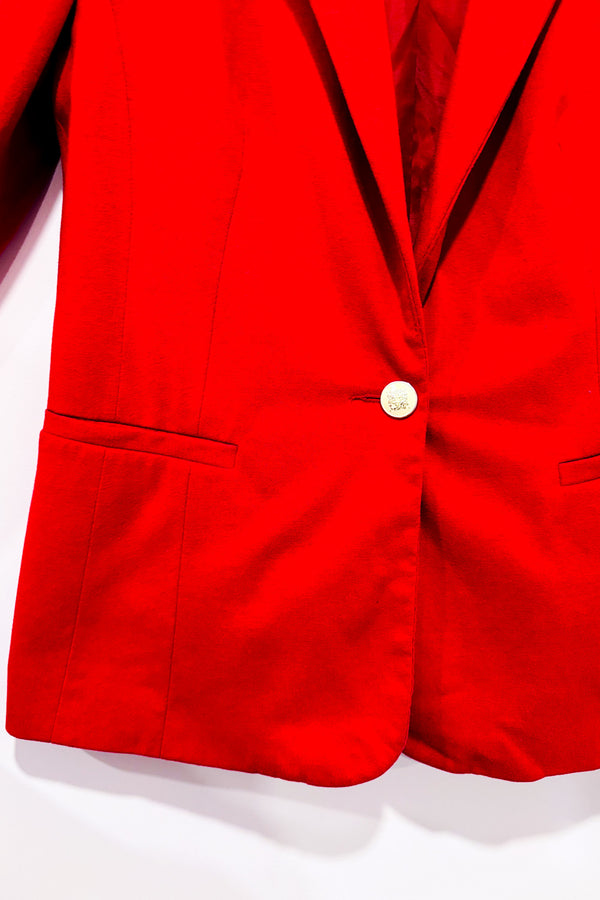 Veston rouge seconde main - Kenneth Cole- La Penderie du Paradis