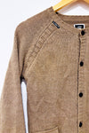 Cardigan en tricot taupe à boutons* seconde main - G-Star- La Penderie du Paradis