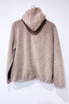 Veste en sherpa beige à capuchon seconde main - Black Mountain- La Penderie du Paradis