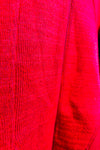 Veste en tricot framboise à capuchon intérieur en polar seconde main - Bench- La Penderie du Paradis
