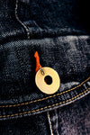 Veston en denim bleu délavé seconde main - Spice- La Penderie du Paradis