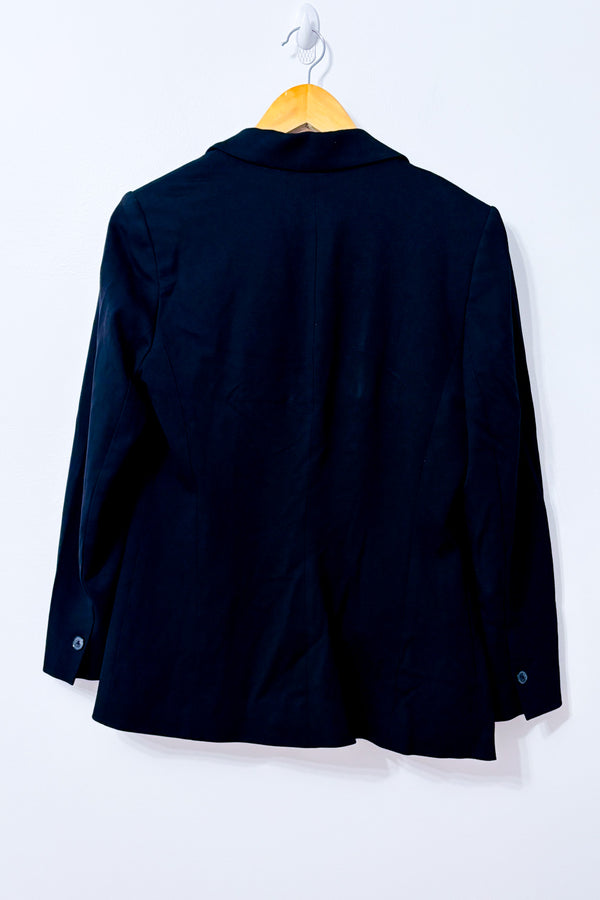 Veston ouvert noir à col tailleur* seconde main - Reitmans- La Penderie du Paradis